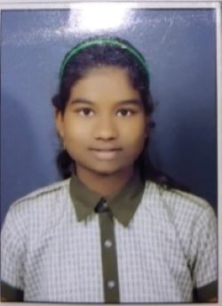 Ku Shruti Bajirao Kamble secured second position in Secondary School Bachani