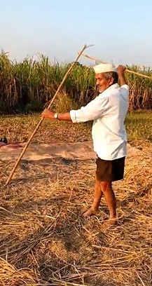 A young man over seventy