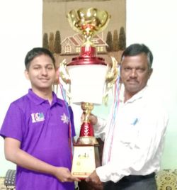 Rishikesh Kabanurkar a student of Vivekananda College