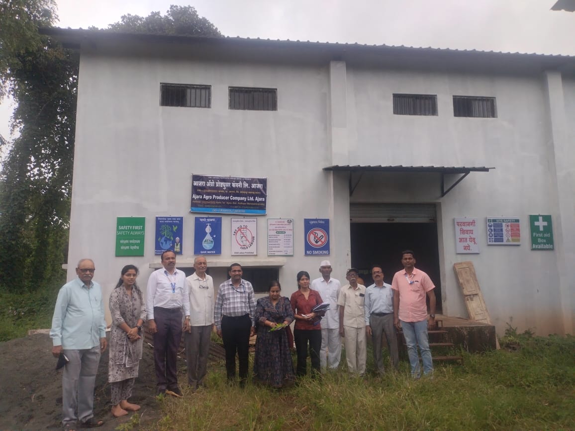 Dr Saumya Vinyan visits Ajra Agro Producer Company