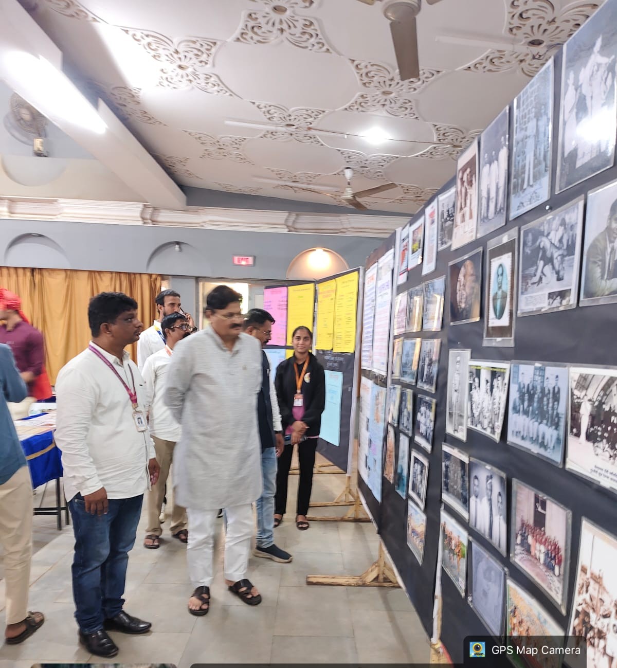 Exhibition of Olympic hero Khashaba Jadhav