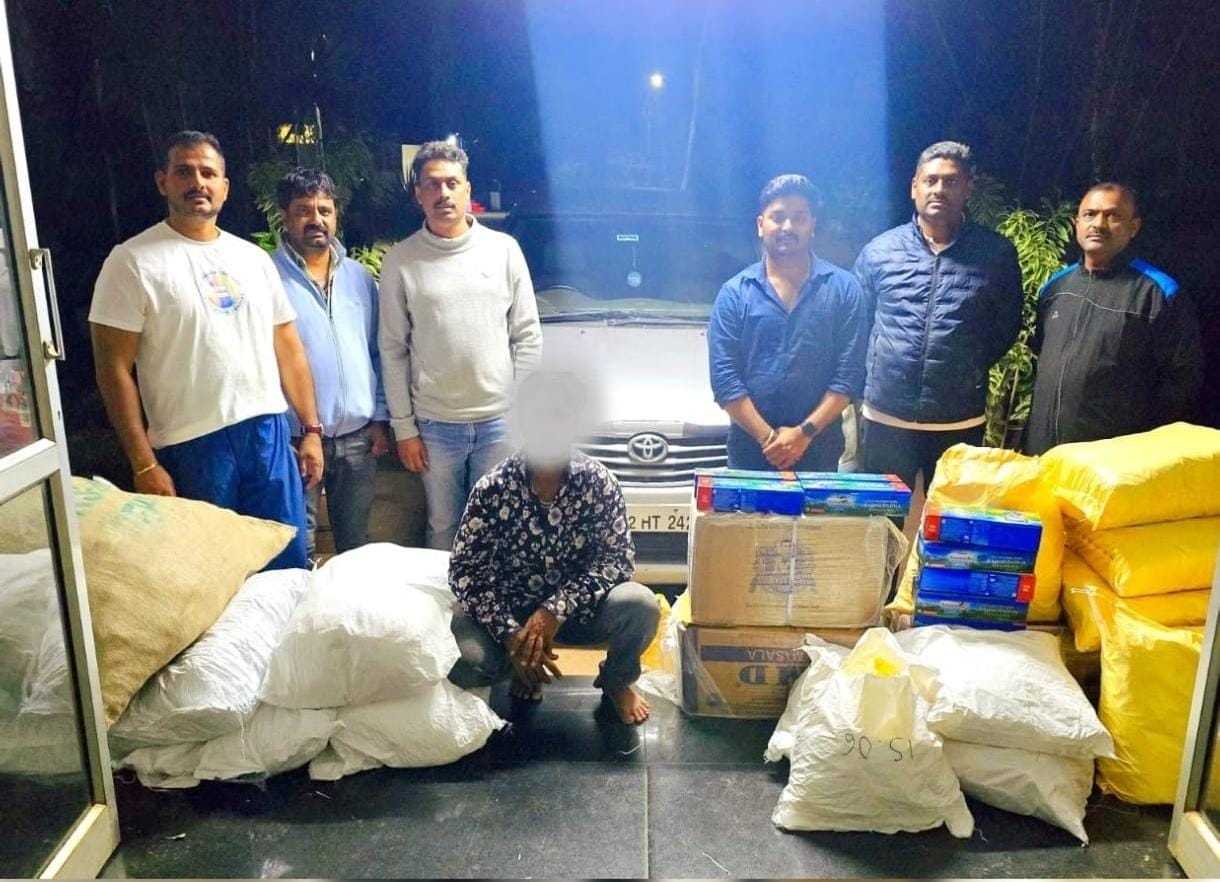 Man arrested for transporting illegal gutkha