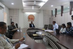 Commissioner Dr Rajendra Bharud reviewed various development projects