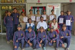 Vivekananda College students excel in NCC joint annual training camp