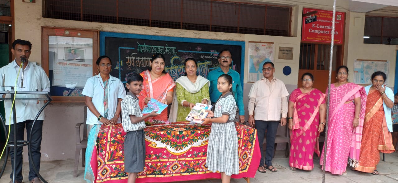 Entrance Festival brightened up at Korgaonkar High School