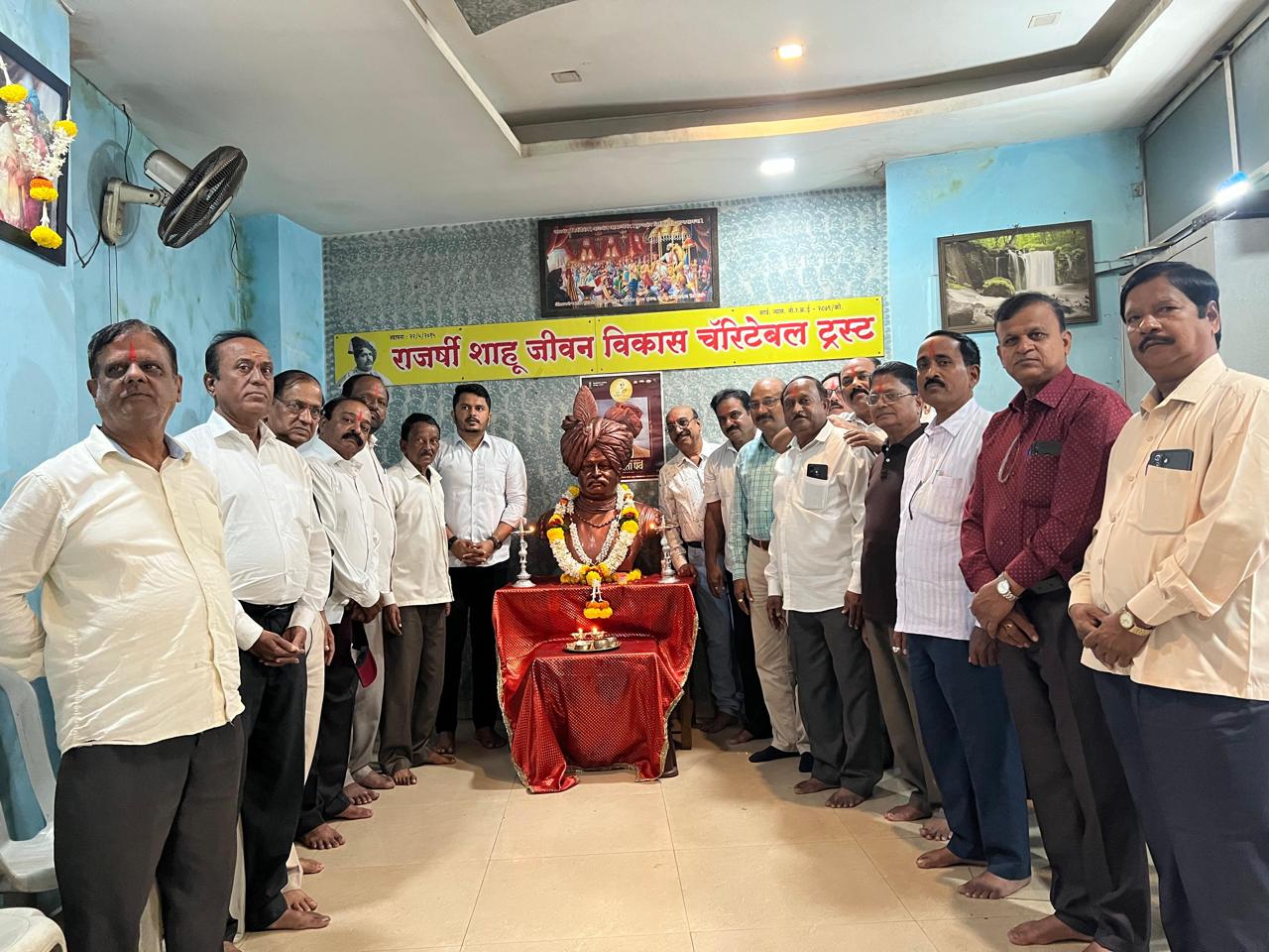 Chhatrapati Shahu Maharaj Jayanti celebrated with enthusiasm