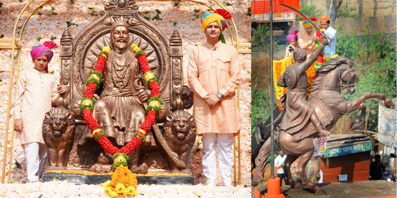 The birth anniversary of Chhatrapati Shivaji Maharaj was celebrated at Kagal with various activities