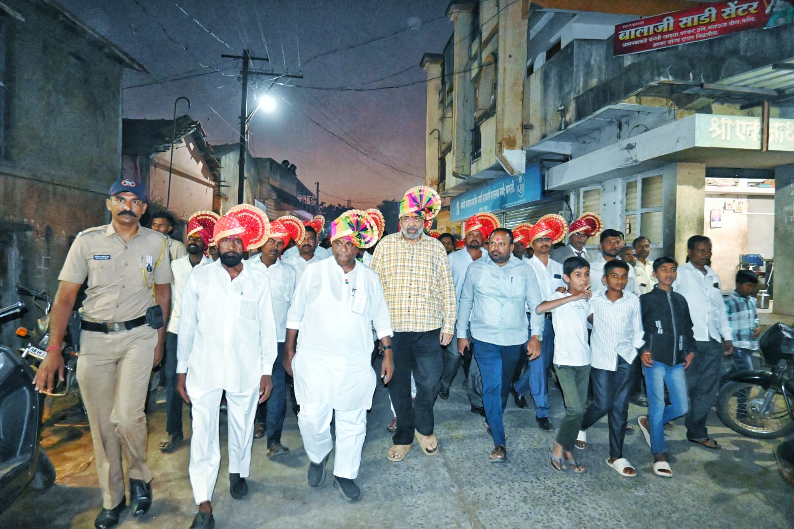 Ashokrao Mane in Udgaon