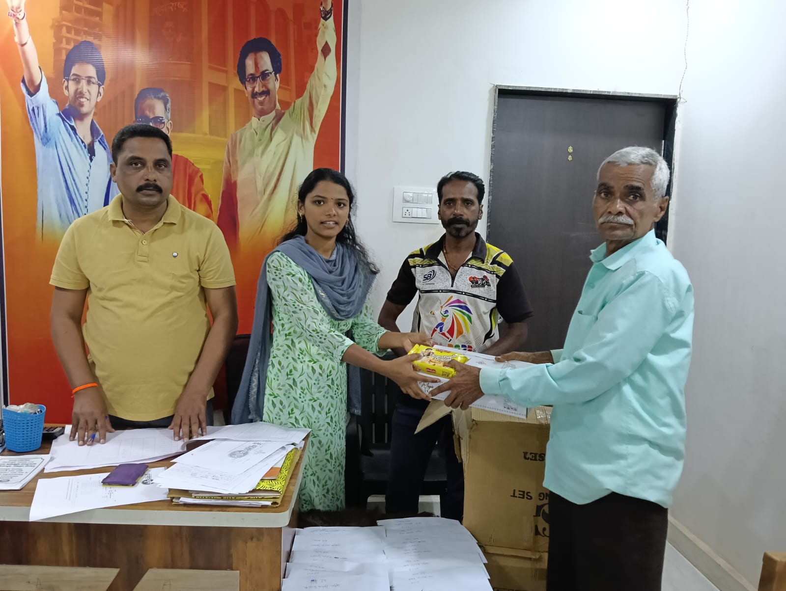 Diwali sweets from Vitthal Rukmini Milk Institute in Pacharde