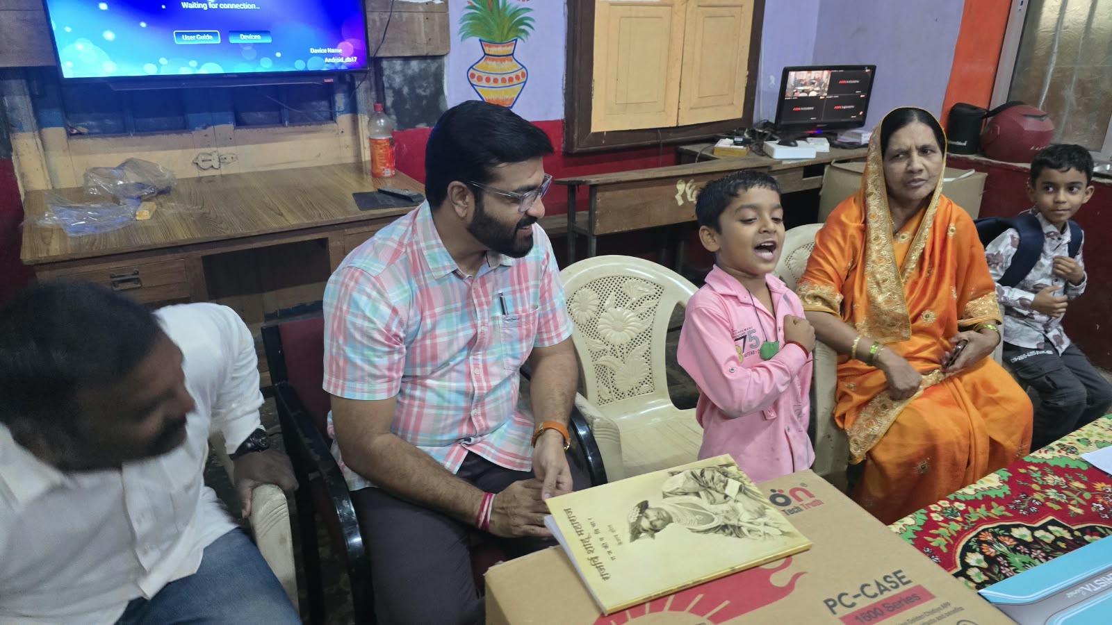 School Management Committee elected at Panhala Kumar Vidyamandir