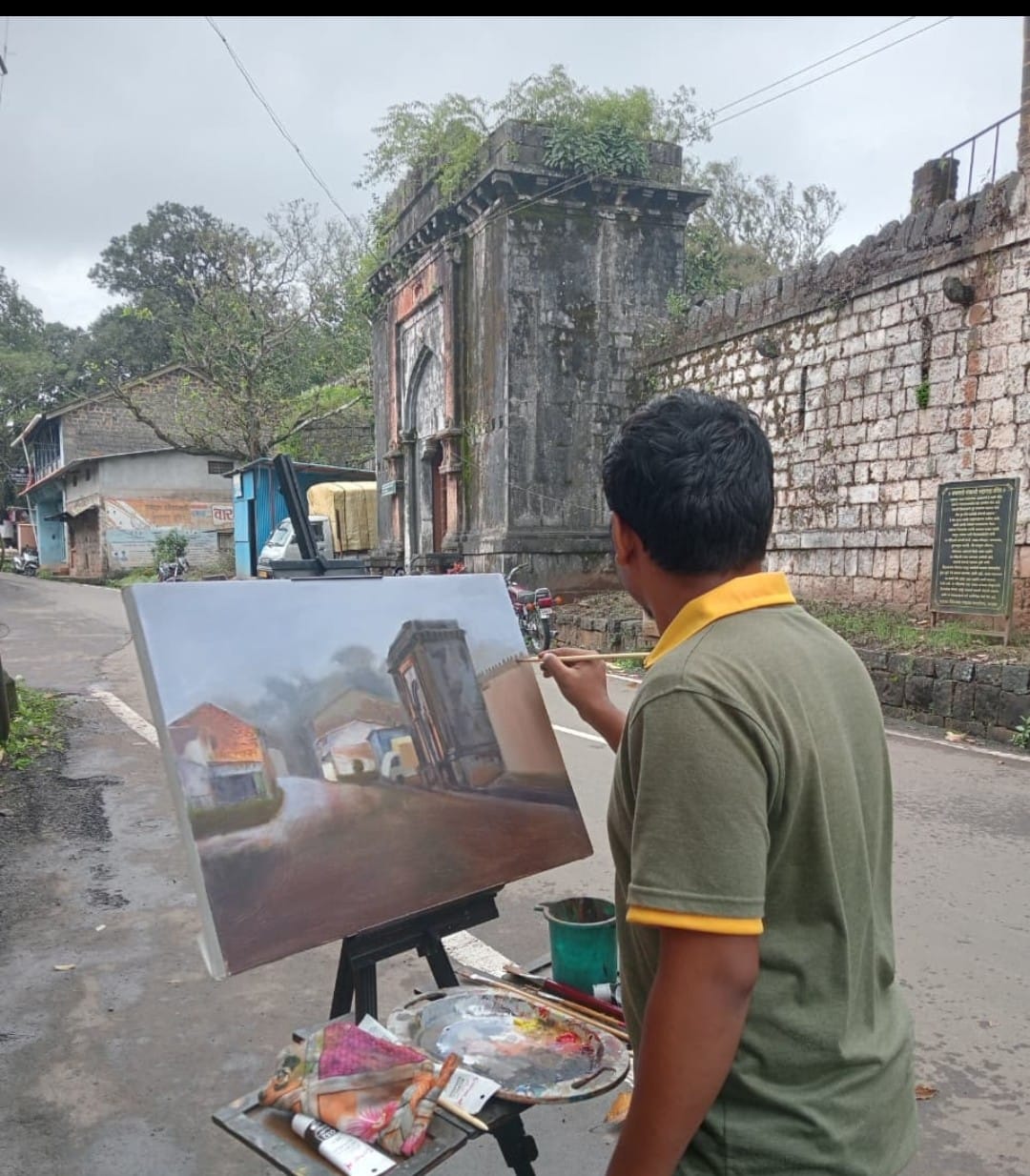 The state level painting and sculpture competition