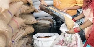 Fair price grain distribution in the city halted