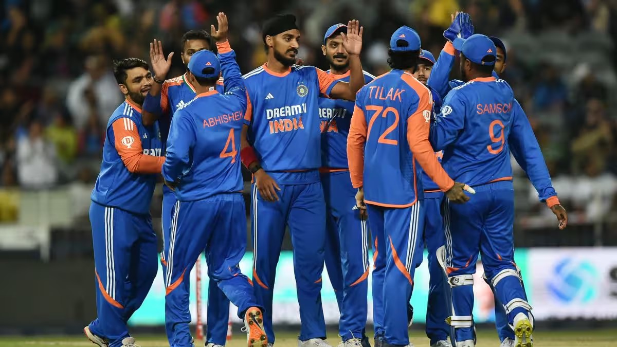 first T20I series