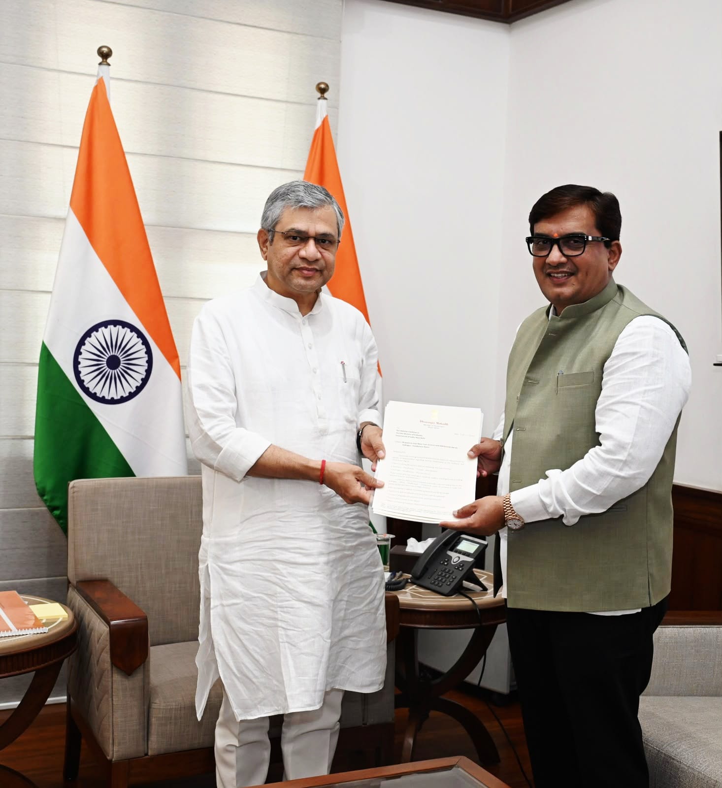 MP Dhananjay Mahadik pursues railway development