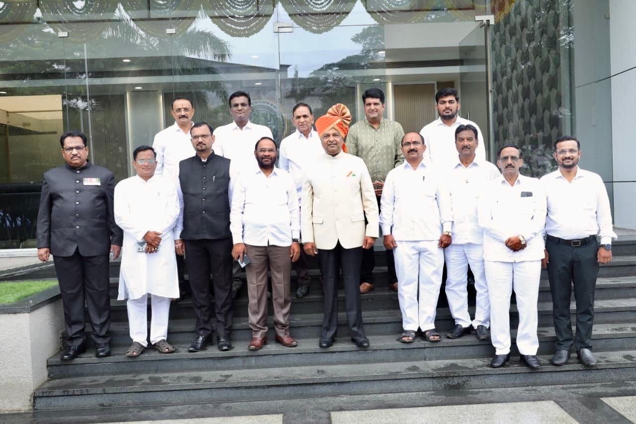 Flag hoisting on the occasion of Independence Day