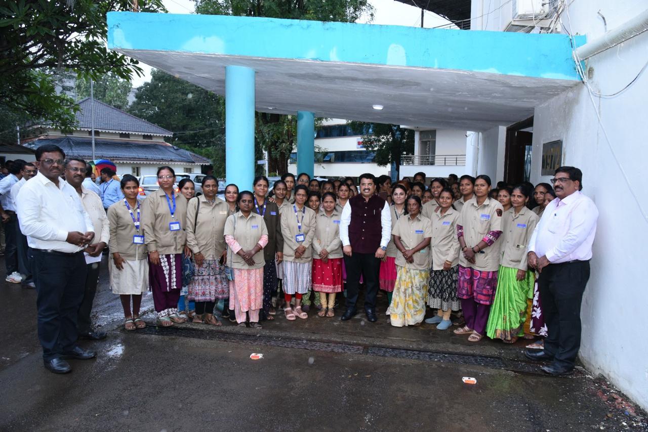 The contribution of women employees in Mahavitaran