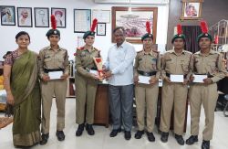 N C C Scholarship to the students of Vivekananda College