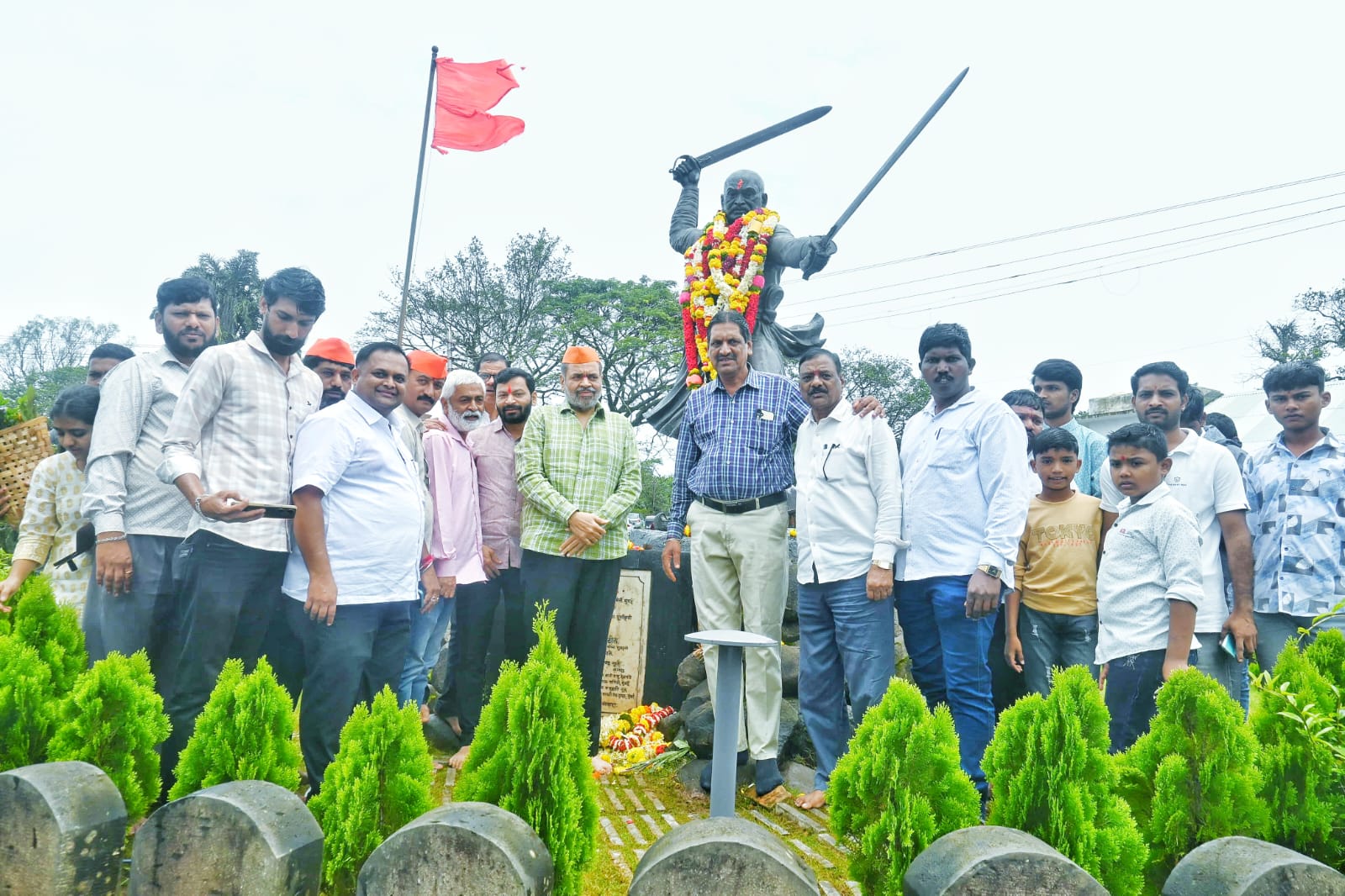 365th death anniversary of hero Shiva Kashid celebrated at Panhalgad