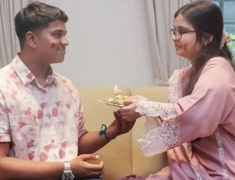 Unique Raksha Bandhan celebration in Valsad