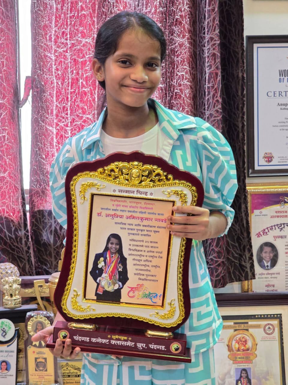 Dr Anupriya Gawade selected for Krantisurya Youth Idol Award