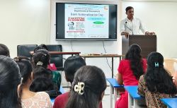 Bank Nationalization Day celebrated at Vivekananda College