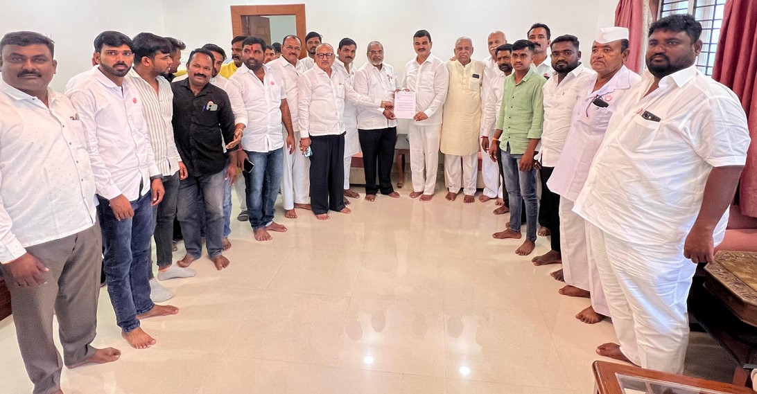 Visit of the State Agriculture Minister Hon  Dattatreya Bharane