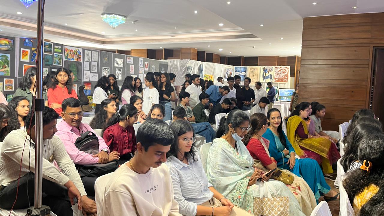 Artists shine at the annual art exhibition