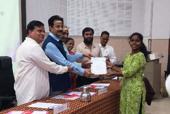 Distribution of Retired Teachers Scholarship at Shivaji University