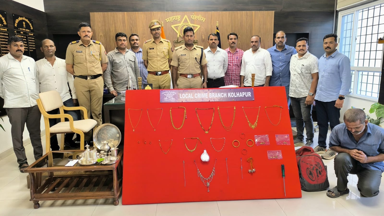 Burglary in BSNL quarters