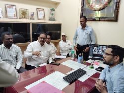 Anger against the mismanagement