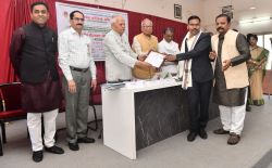 Drv Deepak Tupe felicitated