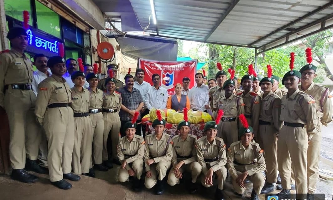 fruits at Savli Care Center by NCC Department of Shahaji College