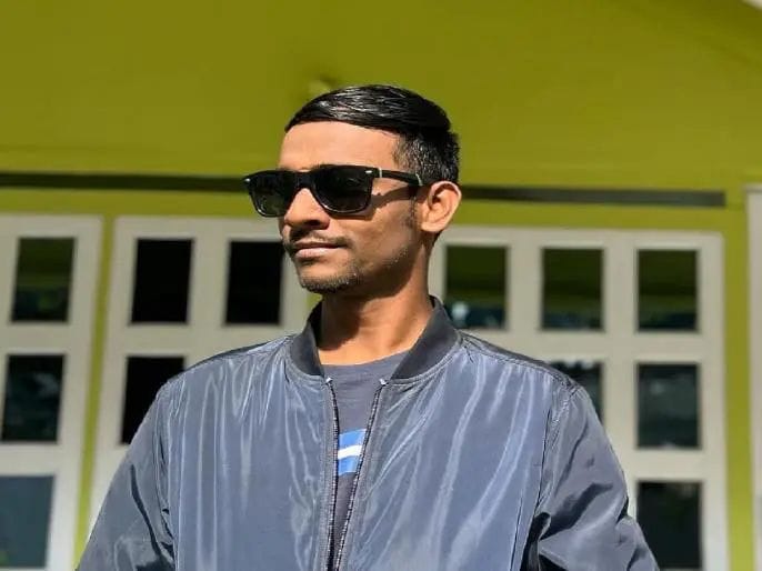 Young man jumps into Panchganga