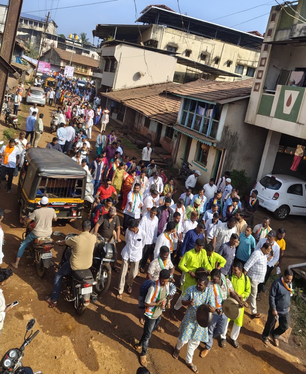 A grand campaign rally was held