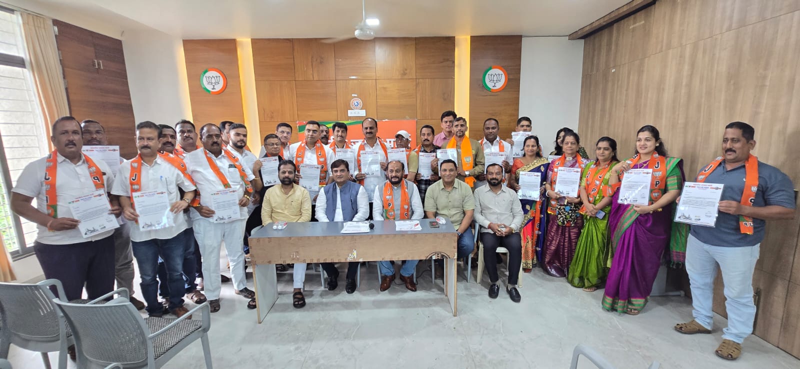 Appointment letters handed over to the newly elected office