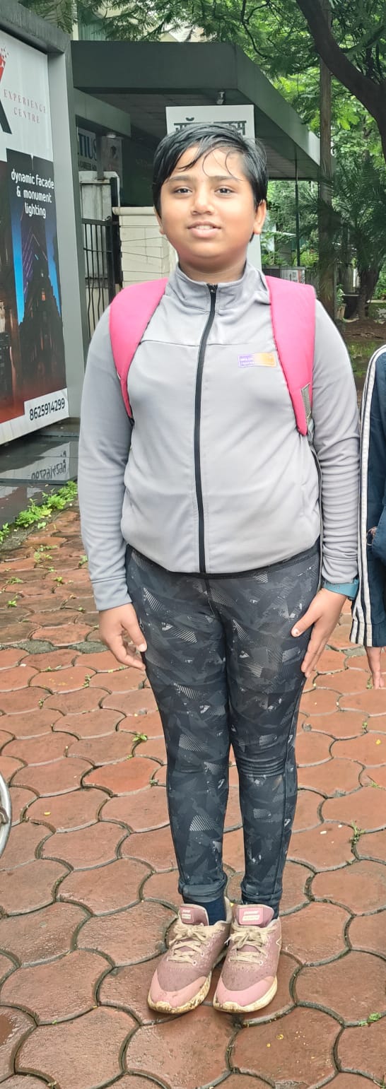 Anushka Rokade of Pant Valavalkar High School