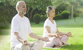 Seniors should also do yoga for a peaceful life