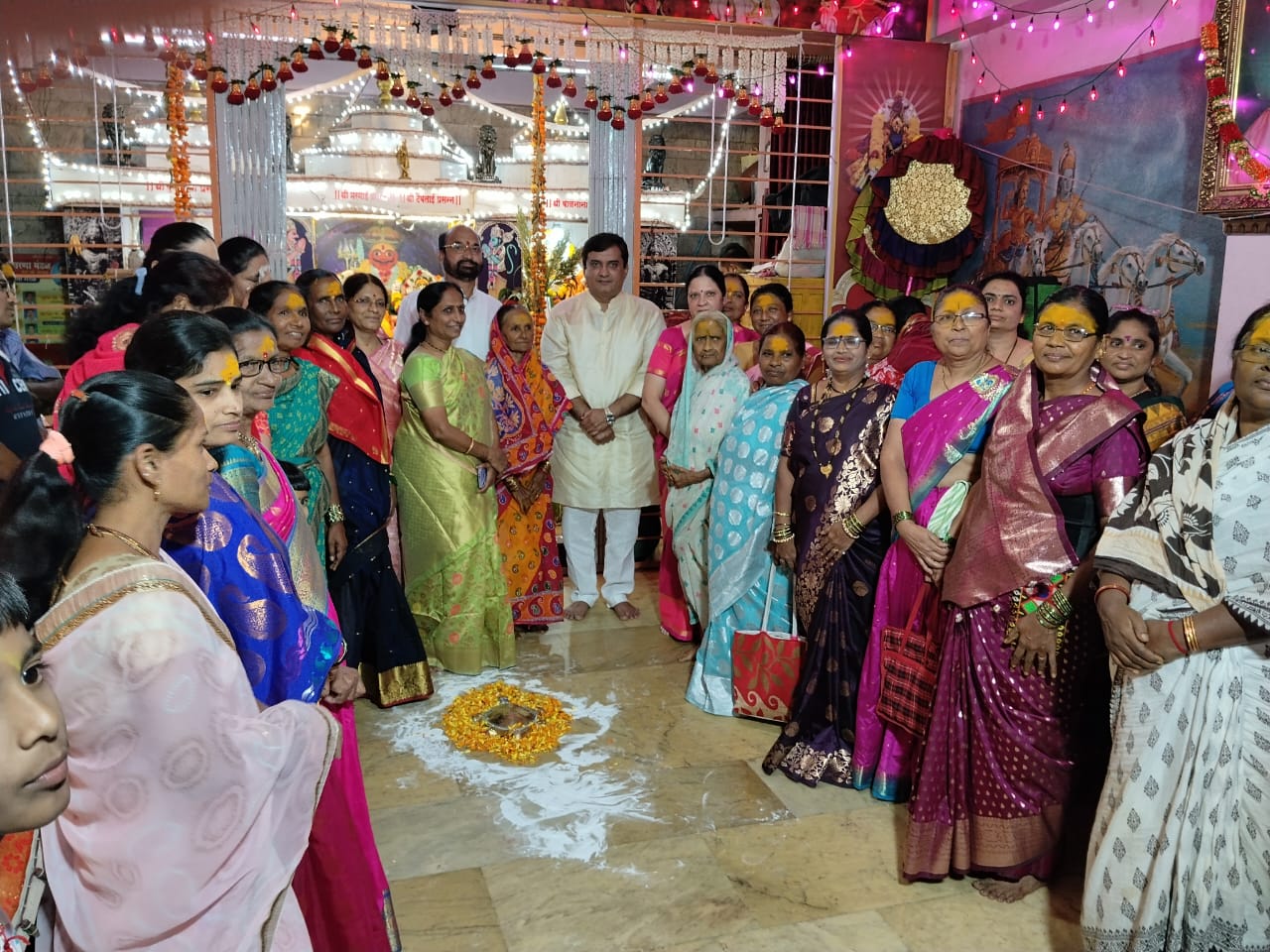 Honoring women who fast during Navratri