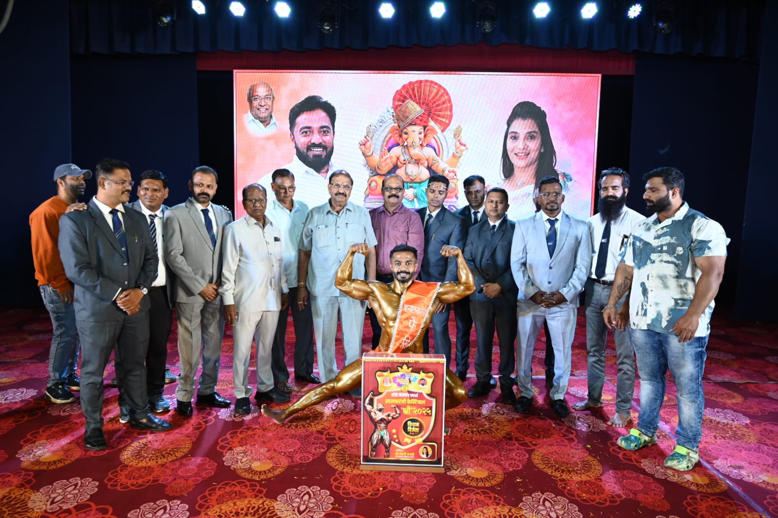 Dhanraj Kumbhar becomes Ichalkaranji Festival Shri 2025