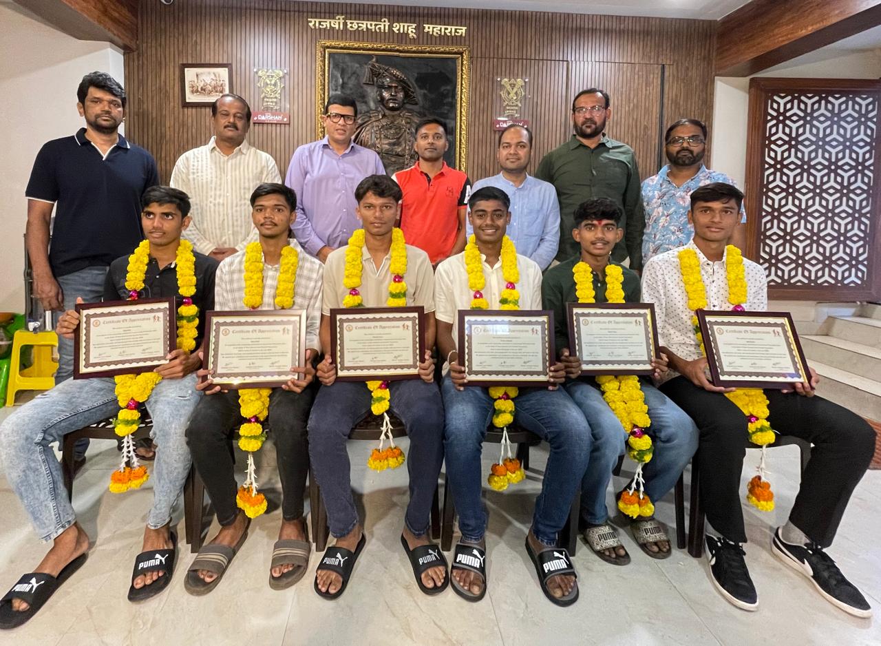 Six players from Kolhapur selected for Maharashtra