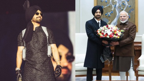Diljit Dosanjh met PM Modi
