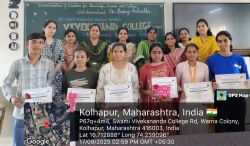 Vivekananda by the Department of Microbiology