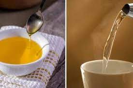 Drinking half a teaspoon of ghee in warm water in the morning has great benefits