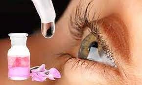 Rose water relieves tired eyes