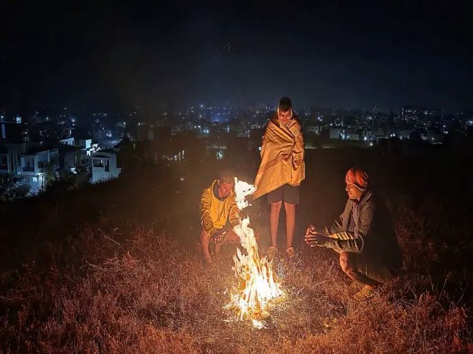 Mercury rises to 12° in the district