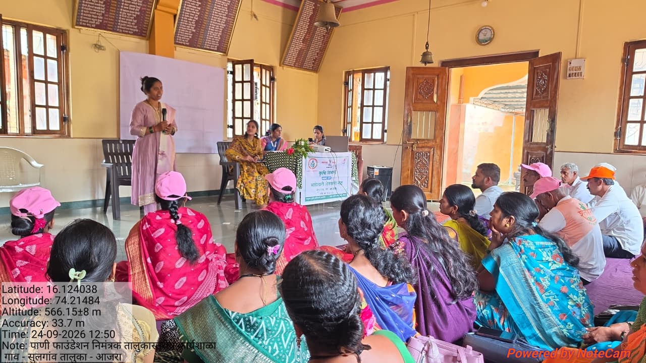 Taluka alevel workshop for farmer groups held at Sulgaon