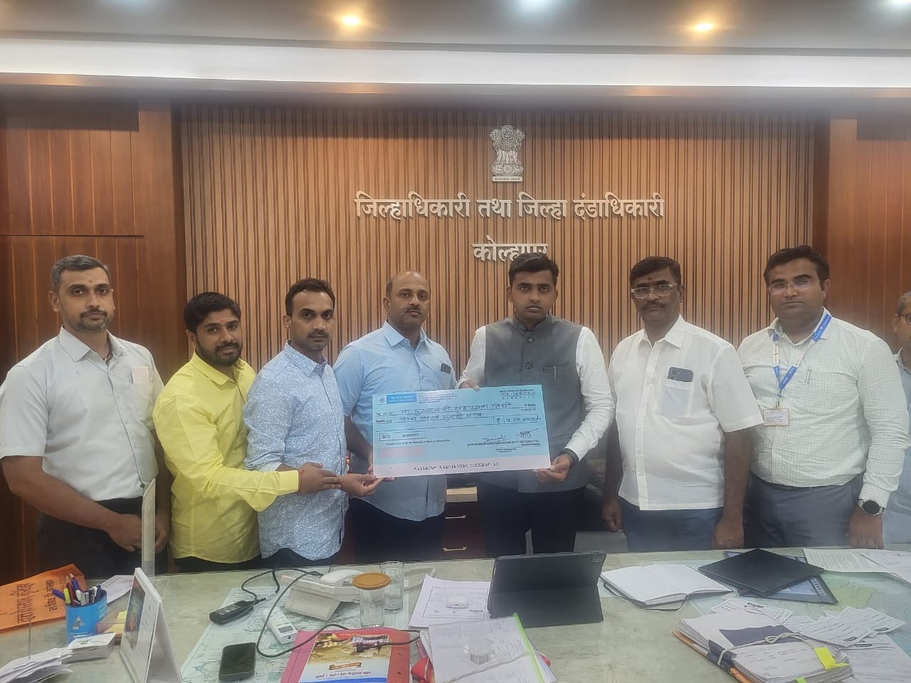 Relief fund of Rs 5 lakh 17 thousand