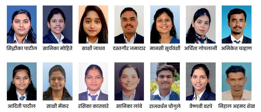 14 students from DY Patil Technical Campus
