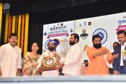 Shirols Dr  Dagdu Mane honored by Chief Minister and Deputy Chief Minister