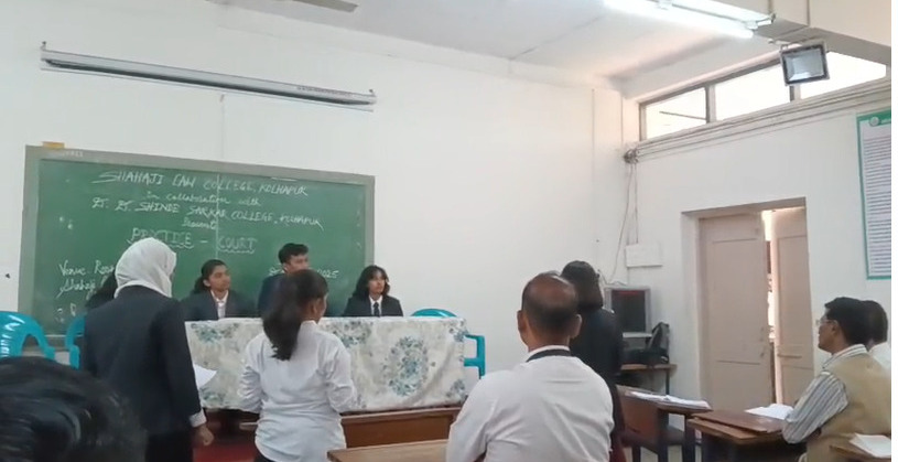 Mock Supreme Court competition at Shahaji Law College